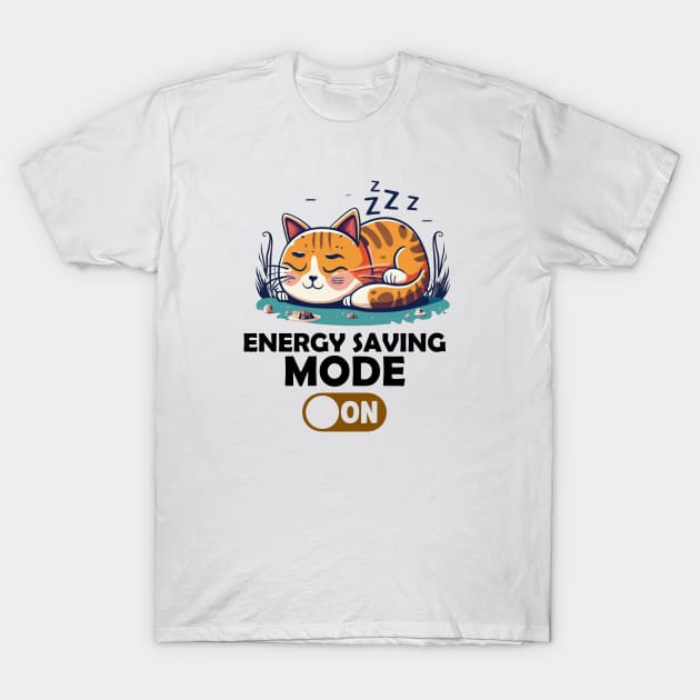 ENERGY SAVING MODE T-Shirt by lumenoire